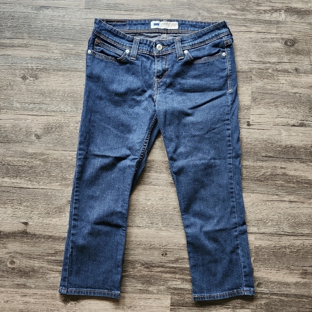 Levi's Demi Curve Cropped Denim Jeans